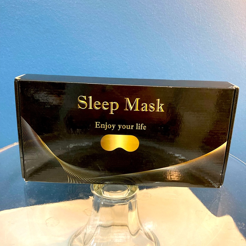 MUSICOZY. Bluetooth Headband. Eye Mask. Black. Sleep Headphones